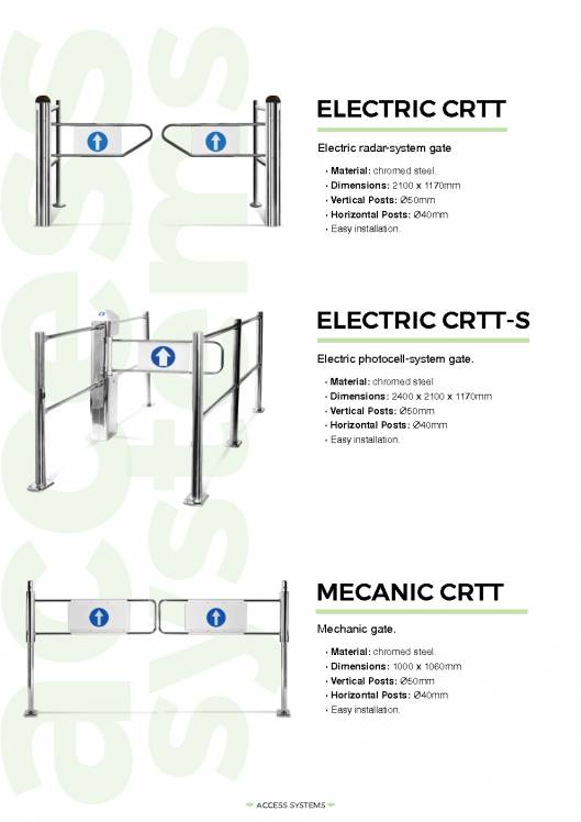 CARTTEC RETAIL. Logística, acceso y parking. Catálogo inglés 2019 16