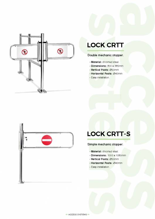 CARTTEC RETAIL. Logística, acceso y parking. Catálogo inglés 2019 17