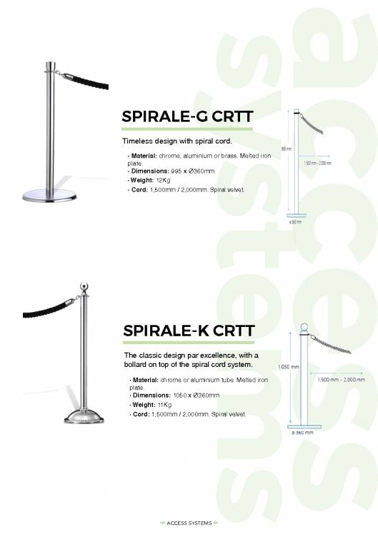 CARTTEC RETAIL. Logística, acceso y parking. Catálogo inglés 2019 21