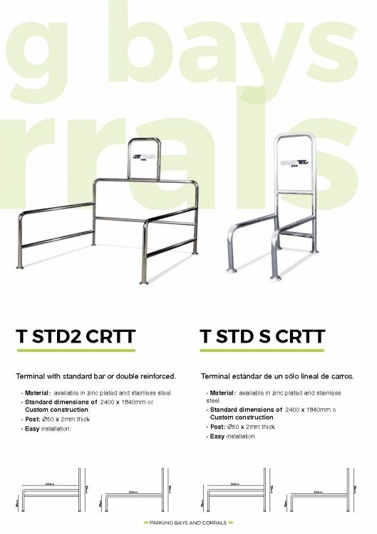 CARTTEC RETAIL. Logística, acceso y parking. Catálogo inglés 2019 23