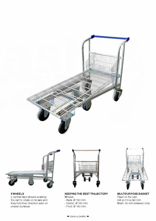 CARTTEC RETAIL. Logística, acceso y parking. Catálogo inglés 2019 5