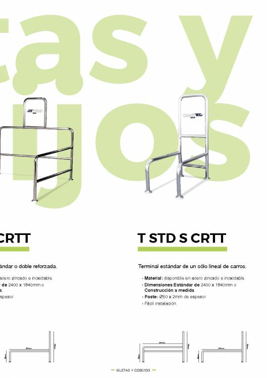 CARTTEC RETAIL. Logística, acceso y parking. Catálogo Español 2019 13