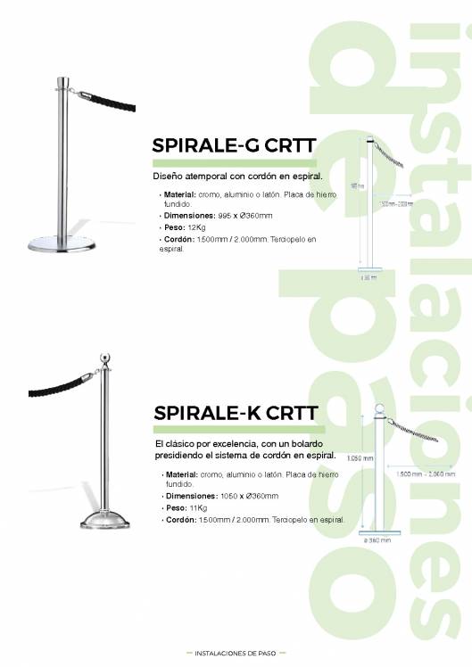 CARTTEC RETAIL. Logística, acceso y parking. Catálogo Español 2019 17