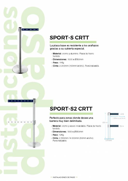 CARTTEC RETAIL. Logística, acceso y parking. Catálogo Español 2019 18