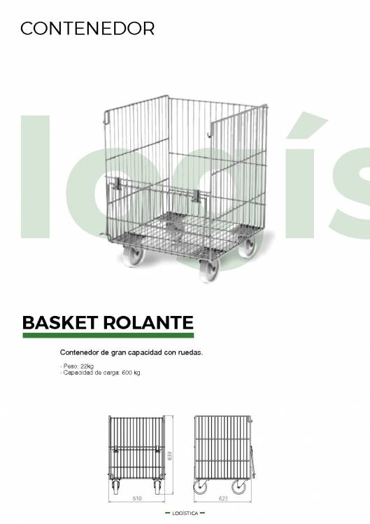 CARTTEC RETAIL. Logística, acceso y parking. Catálogo Español 2019 8