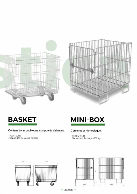 CARTTEC RETAIL. Logística, acceso y parking. Catálogo Español 2019 9
