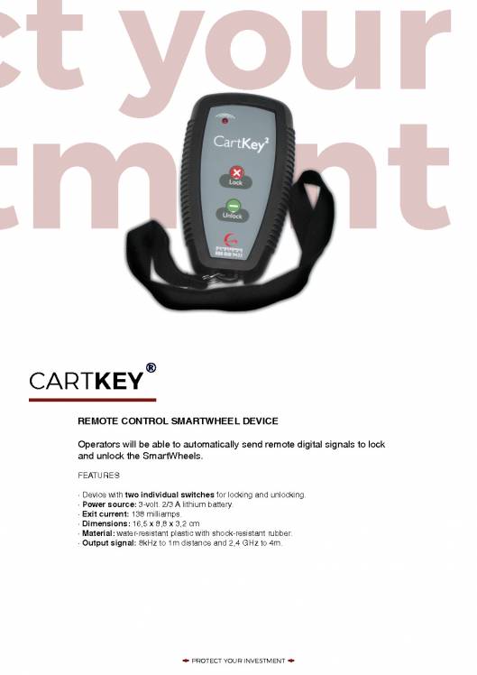 CARTTEC RETAIL. Sistemas de seguridad. Catálogo Inglés 2019 5