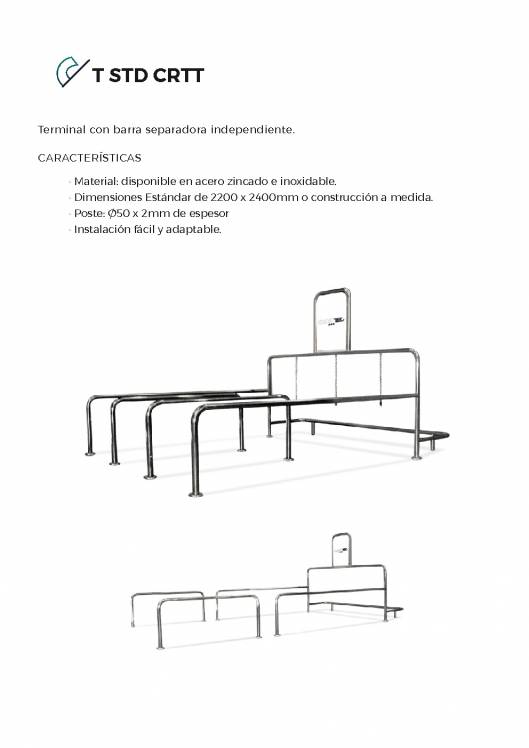 Catálogo de parking para carros de supermercado CARTTEC 2