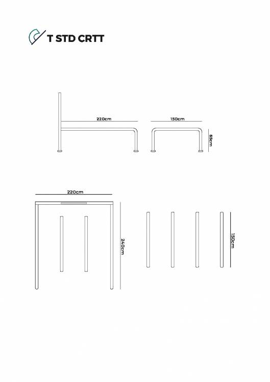 Catálogo de parking para carros de supermercado CARTTEC 3