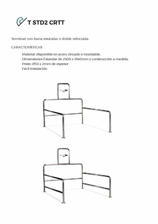 Catálogo de parking para carros de supermercado CARTTEC 4