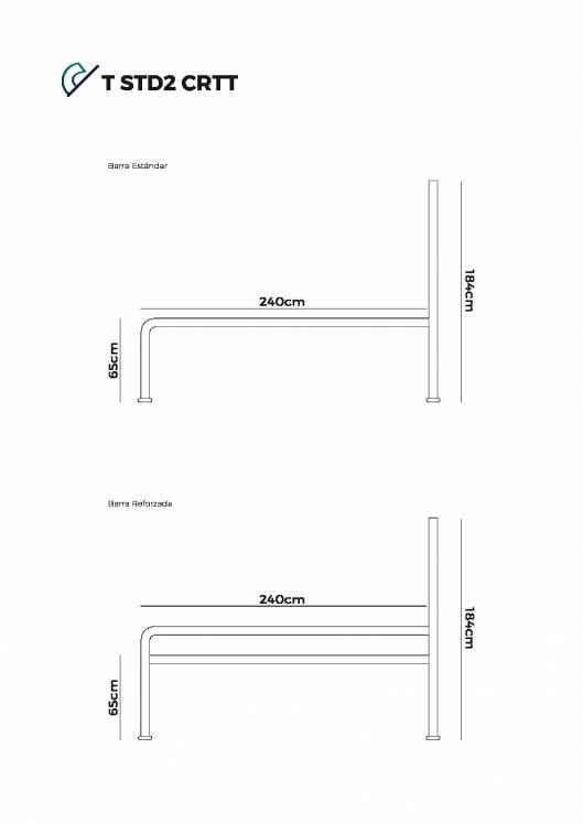 Catálogo de parking para carros de supermercado CARTTEC 5