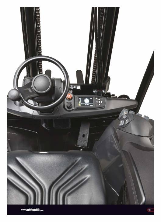 Catálogo carretillas elevadoras eléctricas Mitsubishi EDIA 1.0-5.0 16