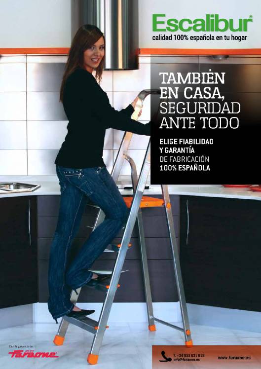 Catálogo de escaleras y andamios FARAONE y ESCALIBUR 87