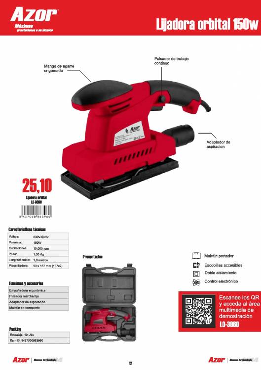 Catálogo general de AZOR TOOLS 2014 15