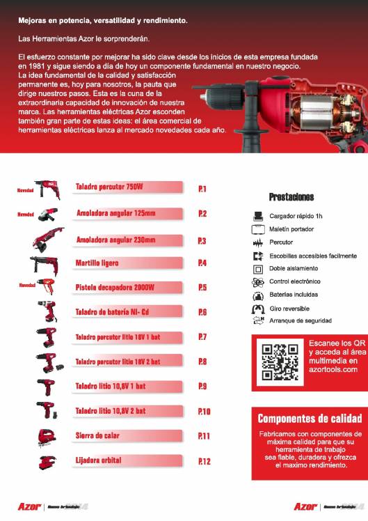 Catálogo general de AZOR TOOLS 2014 3