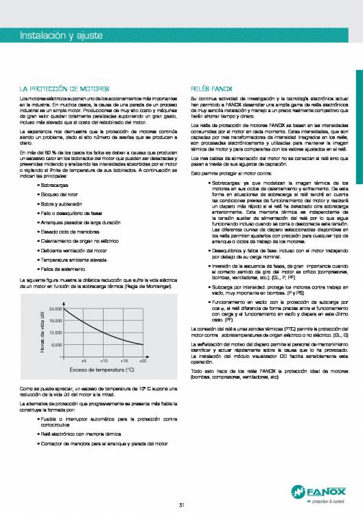 Catalogo general de baja tensión de FANOX 31