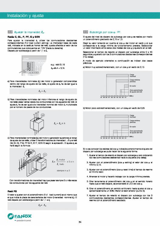 Catalogo general de baja tensión de FANOX 34