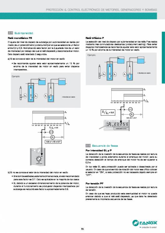 Catalogo general de baja tensión de FANOX 35