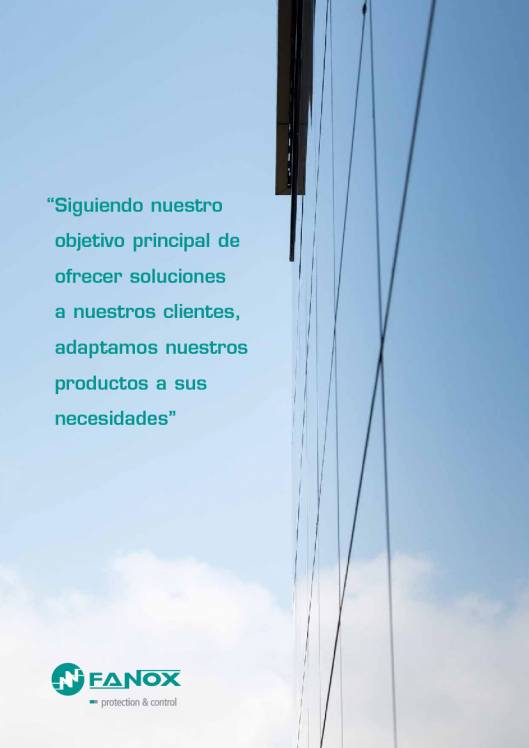 Catalogo general de baja tensión de FANOX 68