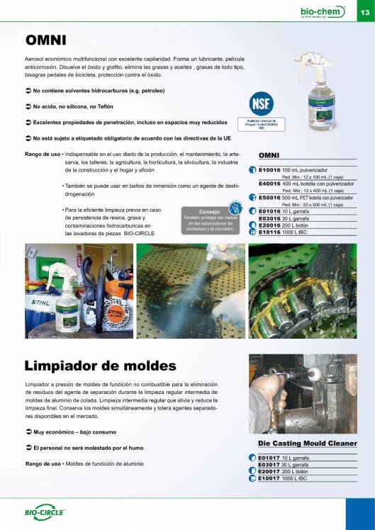 Catálogo general Bio-Circle 13