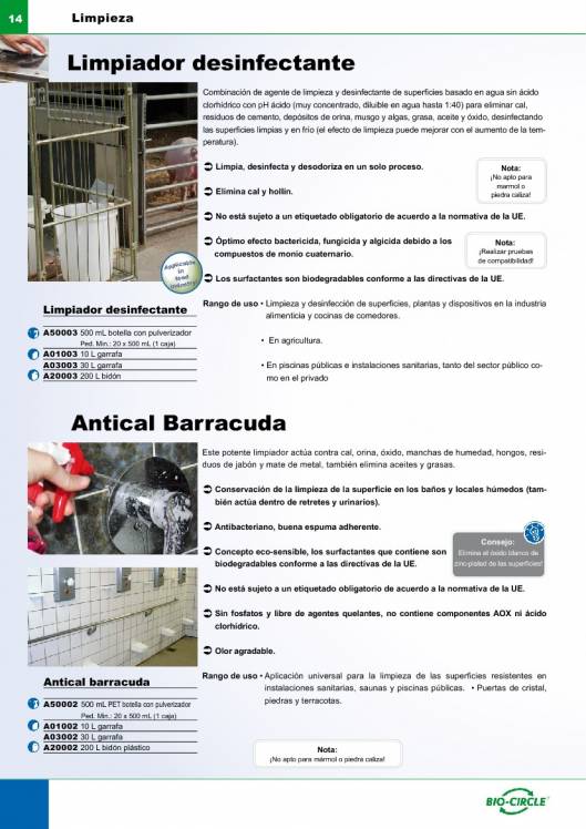 Catálogo general Bio-Circle 14