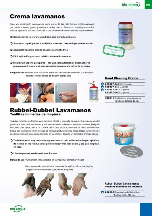 Catálogo general Bio-Circle 25