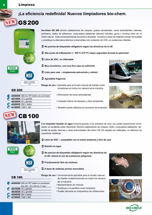 Catálogo general Bio-Circle 6