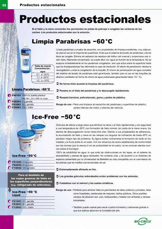 Catálogo general Bio-Circle 52