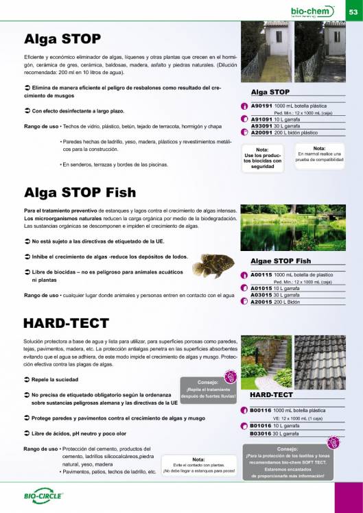 Catálogo general Bio-Circle 53