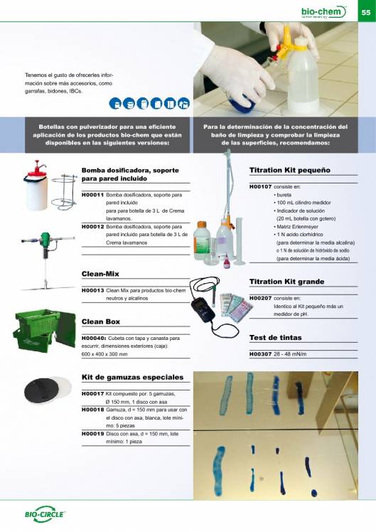 Catálogo general Bio-Circle 55
