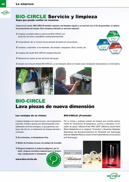 Catálogo general Bio-Circle 60