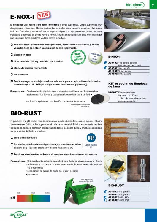 Catálogo general Bio-Circle 7