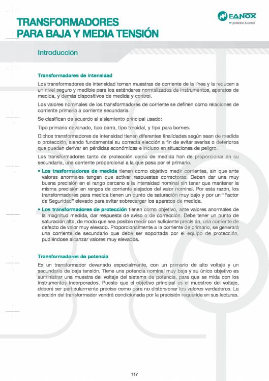 Catálogo General FANOX 117
