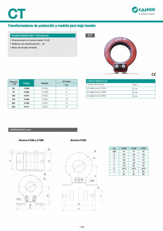Catálogo General FANOX 119
