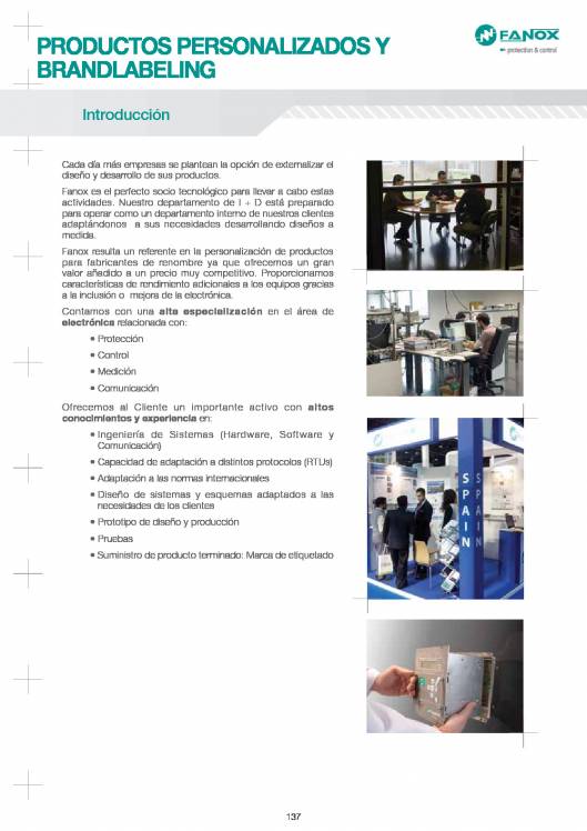 Catálogo General FANOX 137