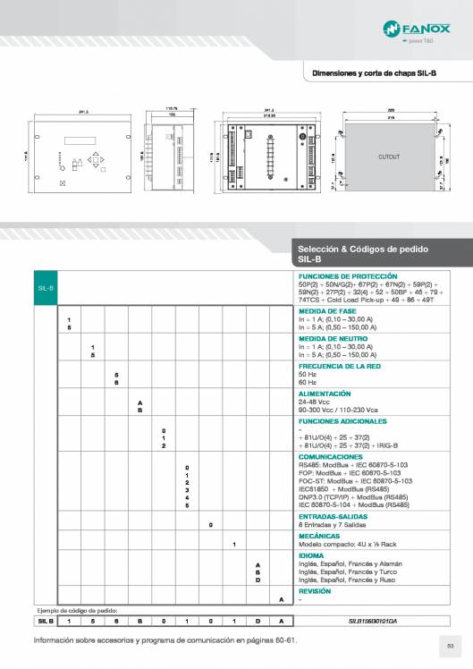 Catálogo General FANOX 53