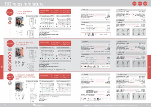 Catalogo general de RELAYGO COMPONENTS. 25