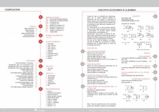 Catalogo general de RELAYGO COMPONENTS. 6