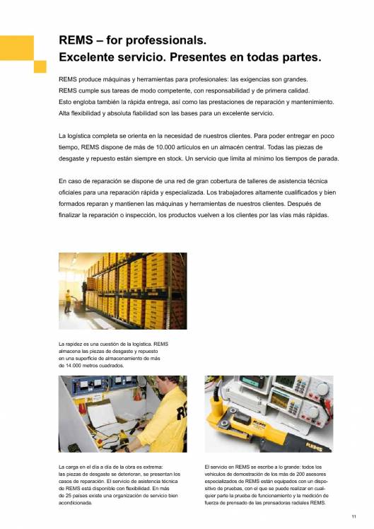 Catálogo general REMS 2015 11 Catálogo general REMS 2015 11