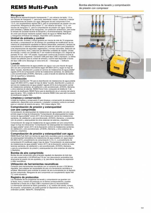 Catálogo general REMS 2015 101 Catálogo general REMS 2015 101