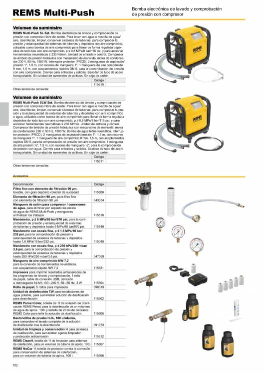 Catálogo general REMS 2015 102 Catálogo general REMS 2015 102