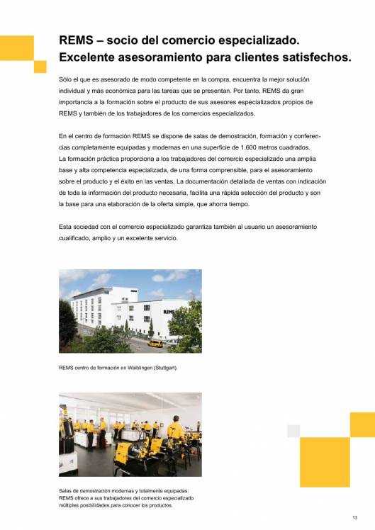 Catálogo general REMS 2015 13 Catálogo general REMS 2015 13