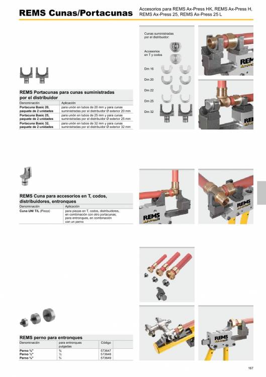 Catálogo general REMS 2015 167 Catálogo general REMS 2015 167
