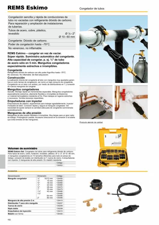 Catálogo general REMS 2015 192 Catálogo general REMS 2015 192