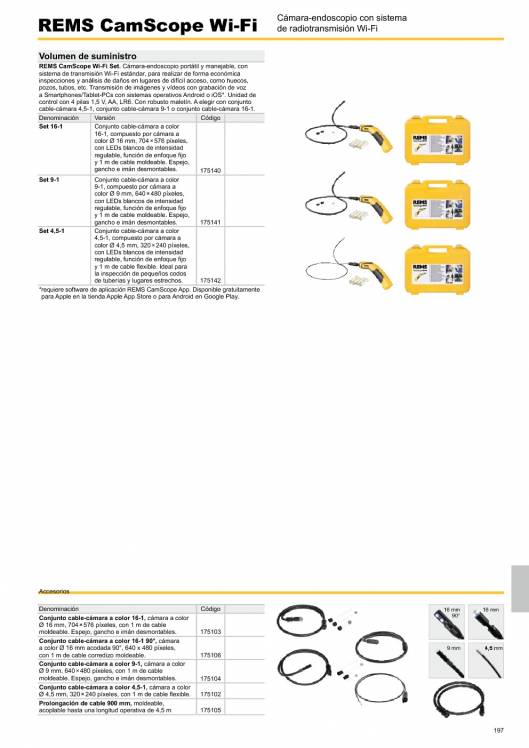 Catálogo general REMS 2015 197 Catálogo general REMS 2015 197