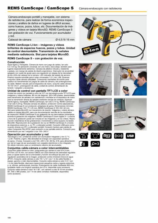 Catálogo general REMS 2015 198 Catálogo general REMS 2015 198