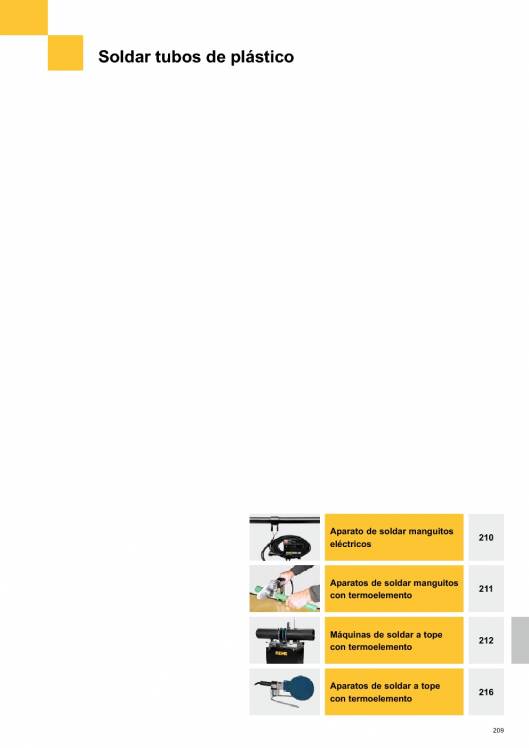 Catálogo general REMS 2015 209 Catálogo general REMS 2015 209