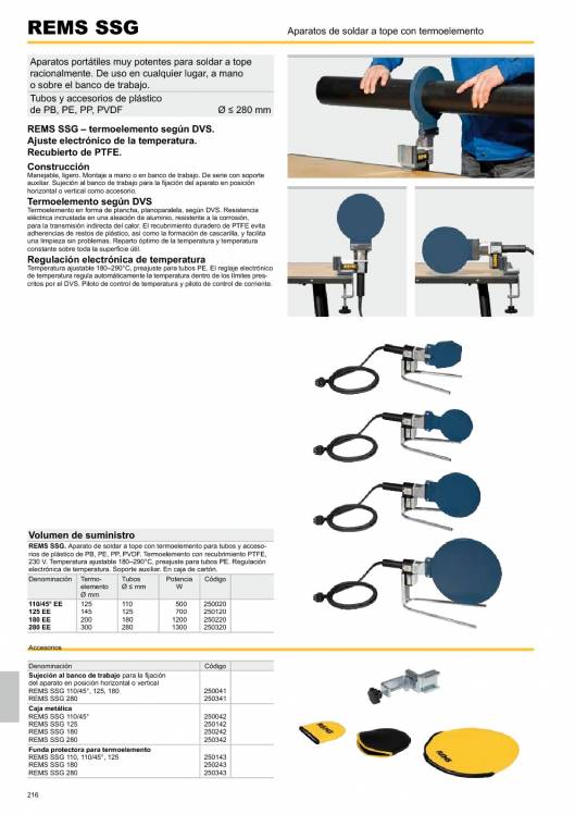 Catálogo general REMS 2015 216 Catálogo general REMS 2015 216