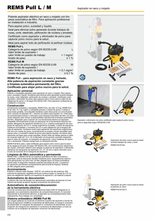Catálogo general REMS 2015 236 Catálogo general REMS 2015 236