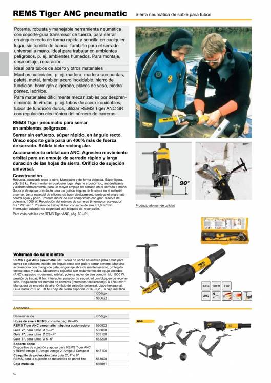 Catálogo general REMS 2015 62 Catálogo general REMS 2015 62